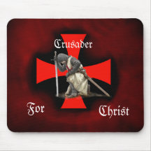 Cruzado para o cristo mousepad