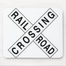 CRUZAMENTO DE ESTRADA DE TRILHO MOUSEPADS