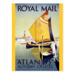 Cruzeiros do outono de Royal Mail "Atlantis" Cartões Postais