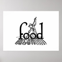 Cultivo para a comida poster