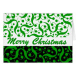 Cumprimento do Natal moderno Cartoes