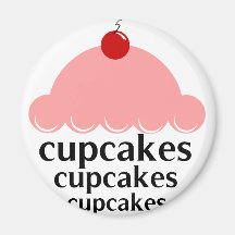 cup cakes imán para frigorifico