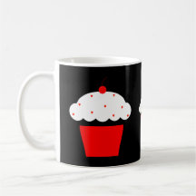 cupcake da cereja canecas