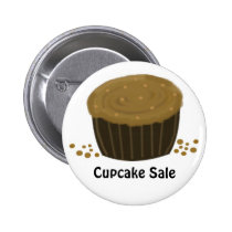 Cupcake do chocolate - venda do cupcake crachás