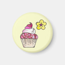 Cupcake Imãs