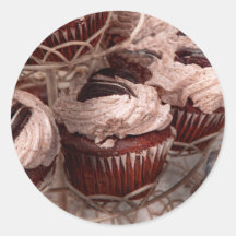 - Cupcake - montanha doce do cupcake Adesivos