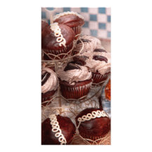 - Cupcake - montanha doce do cupcake Cartão Com Foto