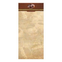 - Cupcake - montanha doce do cupcake Panfleto Informativo Personalizado