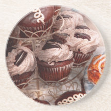 - Cupcake - montanha doce do cupcake Porta Copo