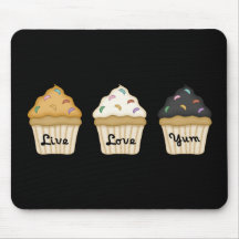 Cupcake Yum Mousepads