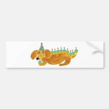Cupcakes do Dachshund 10 Adesivo