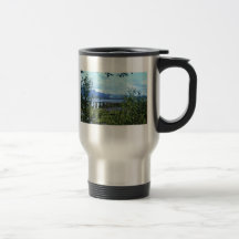 Curso navegável, costa de Oregon Caneca