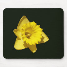 Daffodil amarelo mousepad