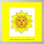 Daffodil ensolarado - poster