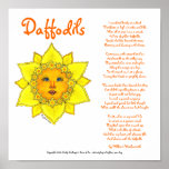 Daffodil ensolarado - poster