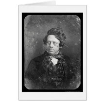 Daguerreotype 1844 do pintor H Inman Cartão