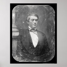 Daguerreotype 1850 da argila de Cassius Posteres