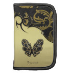 Damasco Jeweled da borboleta - personalize Organizador