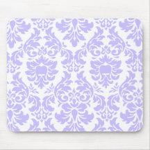 Damasco roxo mousepads