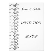 damasco Wedding/RSVP, convite pessoal 2