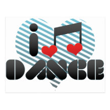 Dança Cartoes Postais