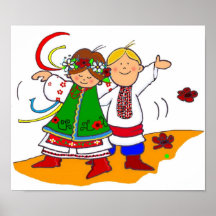Dança ucraniana poster