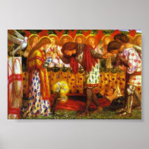 Dante Gabriel Rossetti: Senhor Galahad Posters
