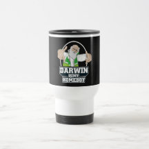 Darwin é meu ficar em casa (a cor completa) canecas