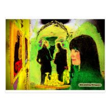 De "cartão Le Conversa Noir" Cartão Postal