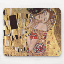 ~ de Gustavo Klimt o beijo Mousepad