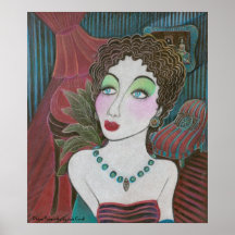De "UV de bronze do poster Philyra Farnsworthy"