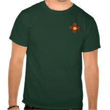 De Zia da ascensão do selo camisas escuras diantei Tshirt