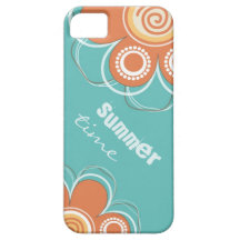 Decoração floral capa de iPhone 5 Case-Mate