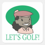Deixa o golfe adesivos