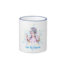 deixais lhe para nevar caneca