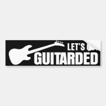 Deixe-nos obter Guitarded Adesivos