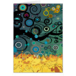 Delírio - abstrato cartao