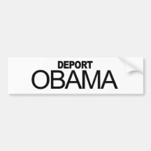 Deport Obama Adesivo