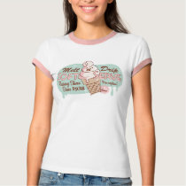 Derreta o T macio do gelado do saque do gotejament t - shirts