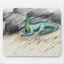 Descanso do dragão mousepad