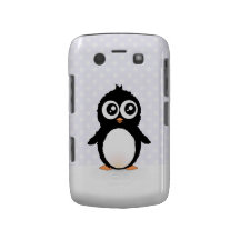 Desenhos animados bonitos do pinguim capa blackberry