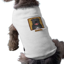 Desenhos animados de Staffie Roupas Para Cães