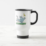 desenhos animados desajeitados bonitos do elefante caneca
