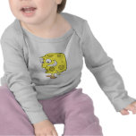 desenhos animados parvos felizes do queijo suíço camisetas