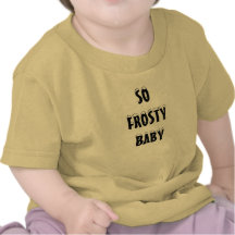 DESGASTE TÃO GELADO DO BEBÊ CAMISETAS