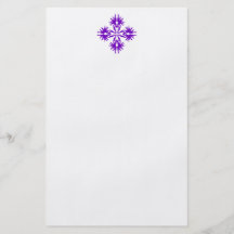 Design abstrato no roxo panfletos