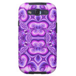 Design artístico do fractal com corações espirais