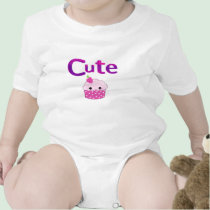 Design bonito do cupcake t - shirts