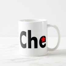 Design da revolução de Che! Canecas
