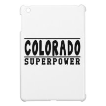 Design da superpotência de Colorado iPad Mini Capa